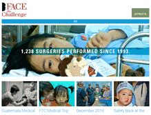 Tablet Screenshot of facethechallenge.org
